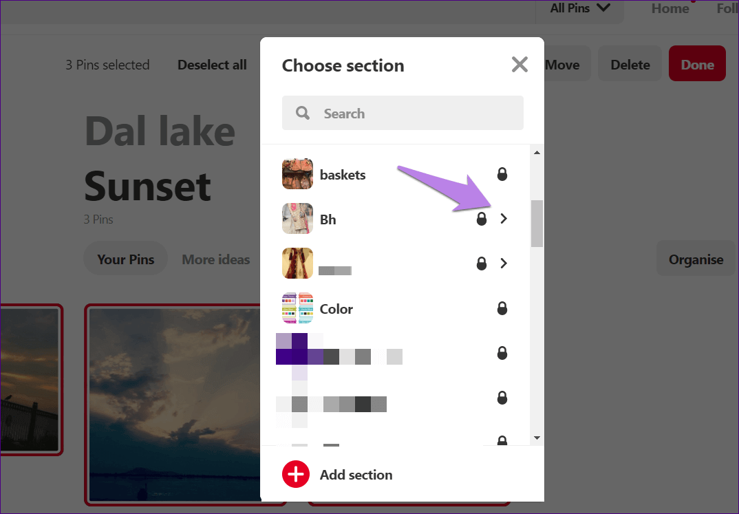 move-section-in-pinterest-9_4d470f76dc99e18ad75087b1b8410ea9 كيفية نقل القسم إلى لوحة جديدة في Pinterest