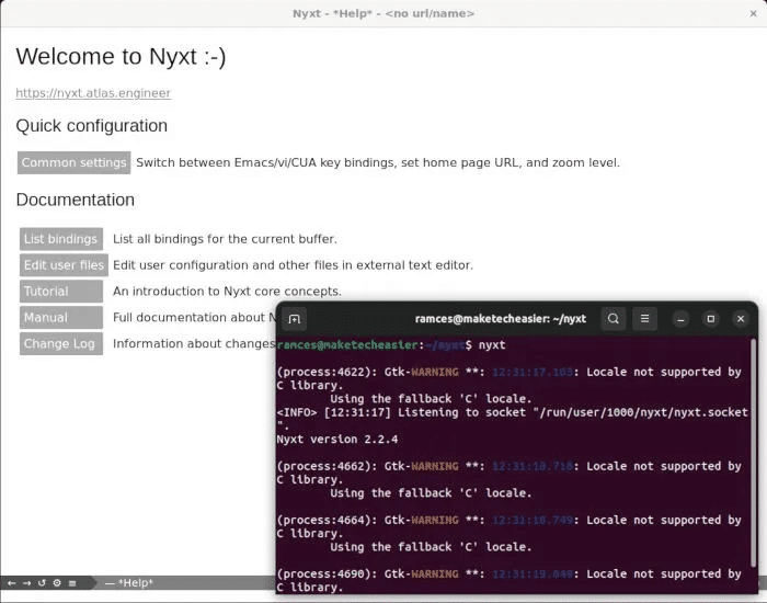 nyxt-web-browser-linux-07-browser-first-run.jpg كيفية إنشاء متصفح ويب مخصص باستخدام Nyxt