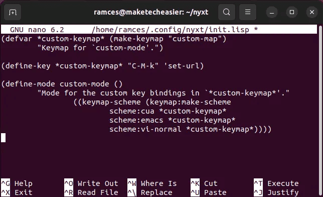 nyxt-web-browser-linux-20-sample-configuration-file-1.png كيفية إنشاء متصفح ويب مخصص باستخدام Nyxt