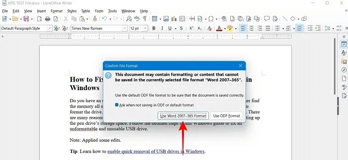 open-docx-no-word-libreoffice-save-file.jpg كيفية فتح ملف DOCX بدون Microsoft Office