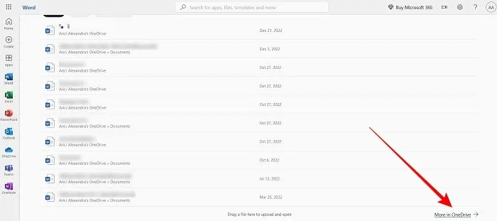 open-docx-no-word-more-in-onedrive.jpg كيفية فتح ملف DOCX بدون Microsoft Office