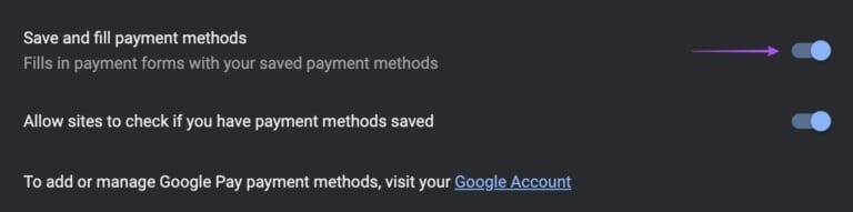 save-anf-fill-payment-methods-chrome-768x191-1 كيفية إضافة طريقة دفع في Google Chrome على سطح المكتب والجوال