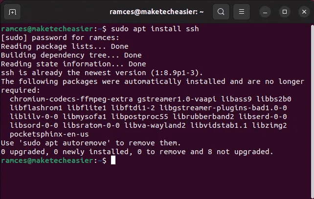 scp-transfer-linux-01-installing-ssh.png كيفية نقل الملفات بأمان في Linux باستخدام SCP