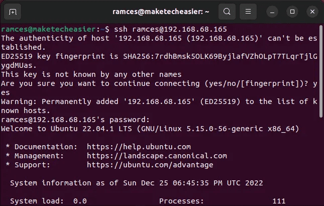 scp-transfer-linux-05-connecting-to-remote-server.png كيفية نقل الملفات بأمان في Linux باستخدام SCP