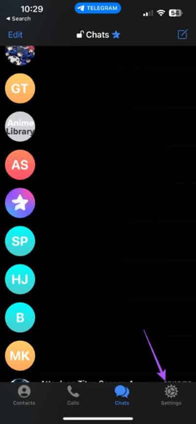 settings-telegram-iphone-2-473x1024-1 كيفية إخفاء صورة ملف تعريف من سطح مكتب وجوال لجهات اتصال محددة على Telegram