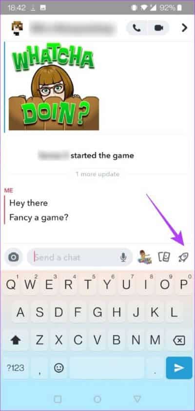 snapchat-games-invite-to-game-486x1024-1 كيف تلعب الألعاب في Snapchat