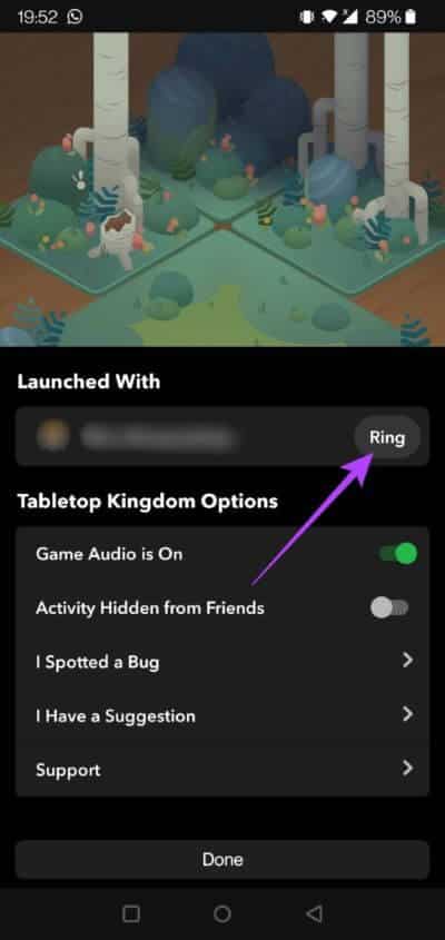 snapchat-games-ring-friend-485x1024-1 كيف تلعب الألعاب في Snapchat