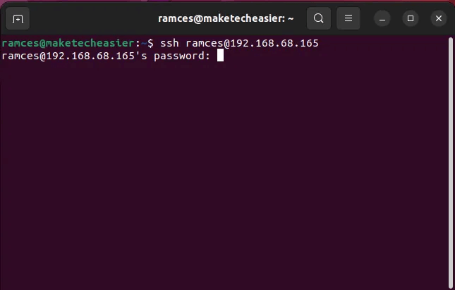 ssh-passwordless-linux-07-failed-login.png كيفية تمكين عمليات تسجيل الدخول عبر SSH بدون كلمة مرور على نظام Linux