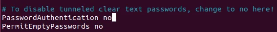 ssh-passwordless-linux-10-update-sshd-settings.png كيفية تمكين عمليات تسجيل الدخول عبر SSH بدون كلمة مرور على نظام Linux
