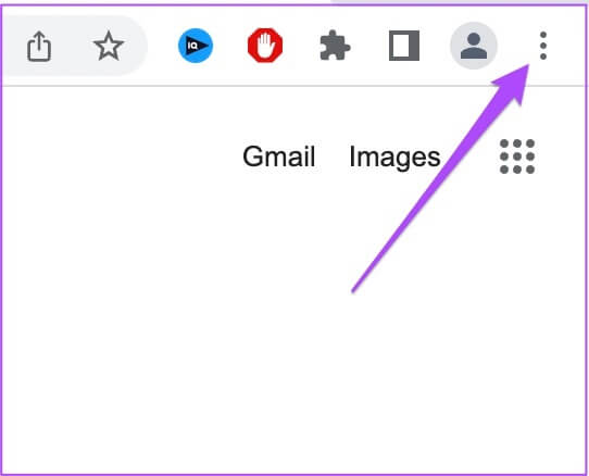 three-dots-chrome-browser-mac أفضل 7 إصلاحات لعدم تحميل Microsoft OneDrive في المتصفح على Windows 11