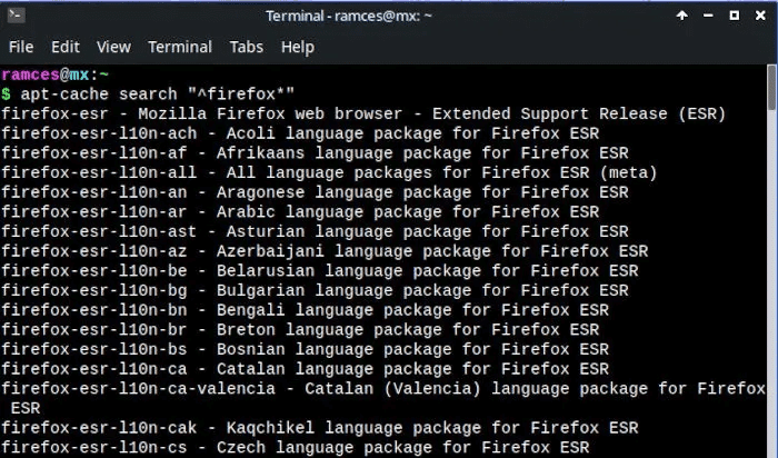 ubuntu-no-installation-candidate-05-apt-search-firefox.jpg كيفية إصلاح خطأ "لا يوجد مرشح للتثبيت" في Ubuntu