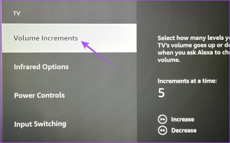 volume-increments-fire-tv-stick-4k-768x477-1 أفضل 8 إصلاحات لعدم وجود صوت في تطبيق YouTube على Amazon Fire TV Stick 4K