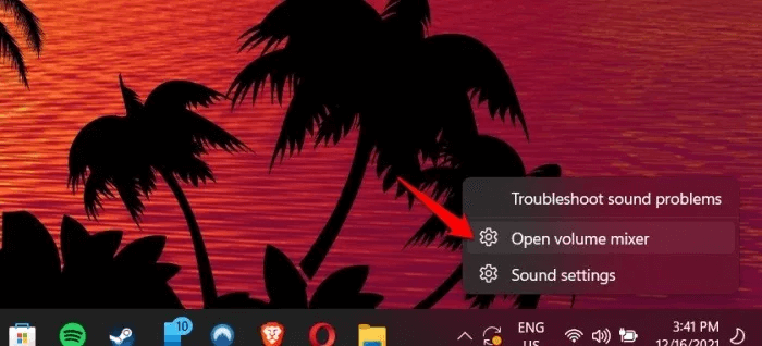 windows-11-volume-mixer-shortcutjpg.jpg كيفية الحصول على Classic Volume Mixer مرة أخرى في Windows 11