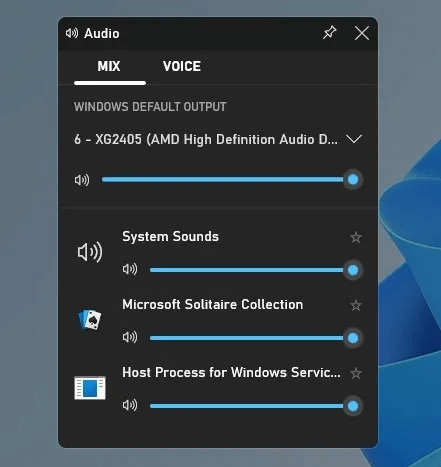 xbox-game-bar-audio-mix.jpg 5 أشياء مفيدة يمكنك القيام بها باستخدام Xbox Game Bar على نظام Windows