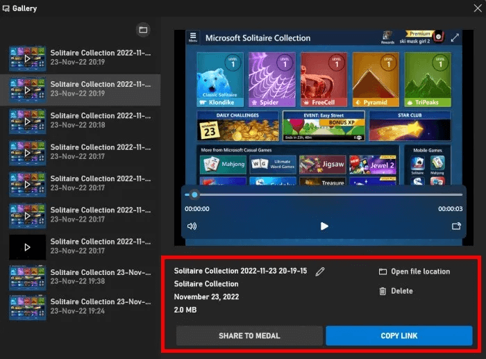xbox-game-bar-gallery-videos.jpg 5 أشياء مفيدة يمكنك القيام بها باستخدام Xbox Game Bar على نظام Windows