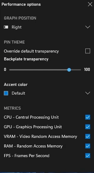 xbox-game-bar-performance-options.jpg 5 أشياء مفيدة يمكنك القيام بها باستخدام Xbox Game Bar على نظام Windows