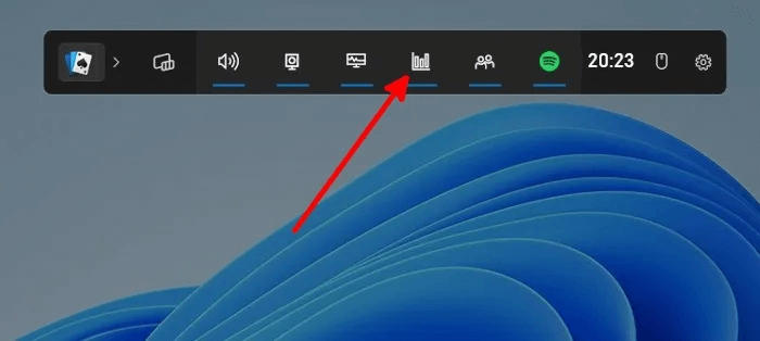 xbox-game-bar-top-menu-resources.jpg 5 أشياء مفيدة يمكنك القيام بها باستخدام Xbox Game Bar على نظام Windows
