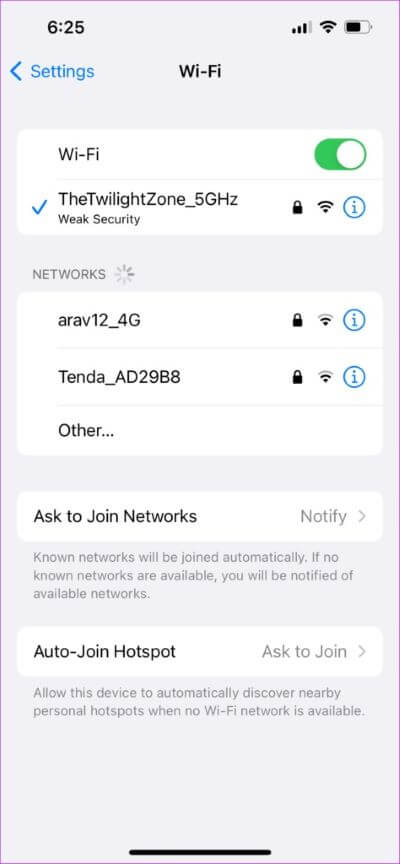 5Ghz-wifi-iphone-474x1024-2 أفضل 7 إصلاحات لعدم عمل تطبيق Podcasts على iPhone