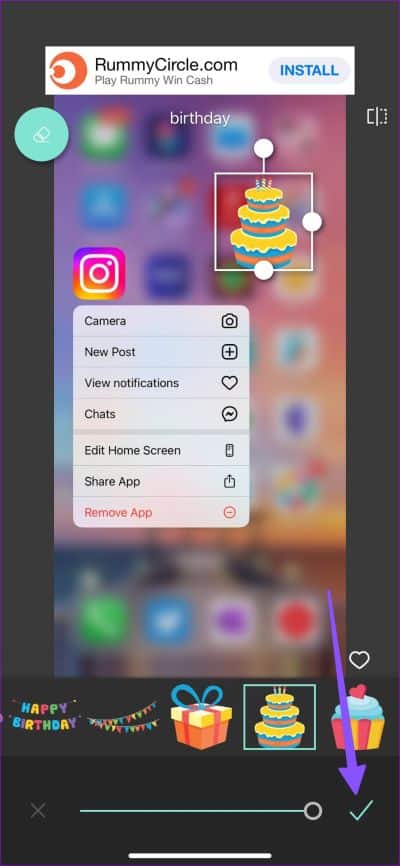 Add-Stickers-to-Photos-on-iPhone-21 أفضل 4 طرق لإضافة ملصقات إلى الصور على iPhone