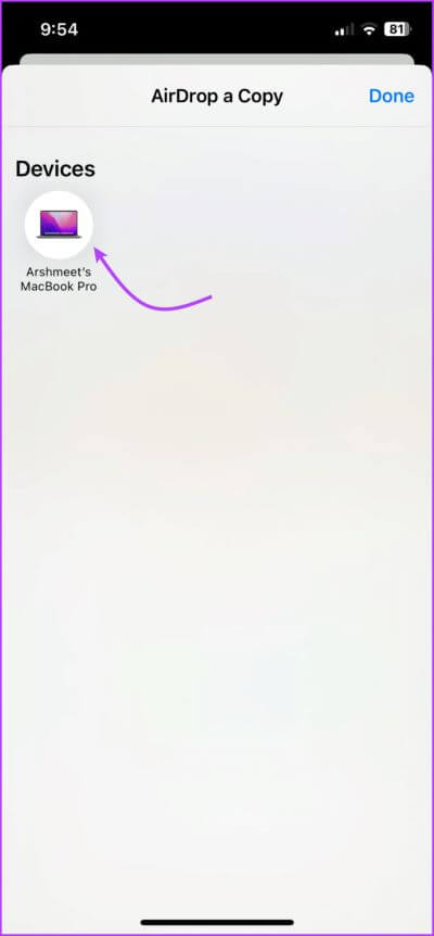 AirDrop-Files-Between-iPhone-and-Mac-2-713x1536-1 13 طريقة لتوصيل iPhone بجهاز Mac وتسهيل سير عملك