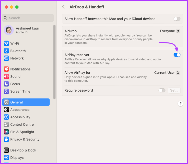 AirPlay-to-Mac-1-768x668-1 13 طريقة لتوصيل iPhone بجهاز Mac وتسهيل سير عملك