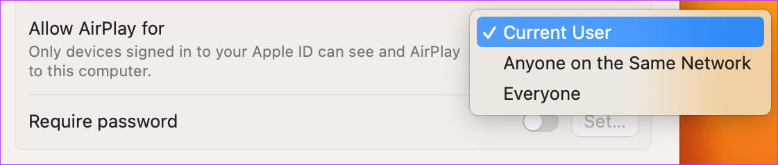 AirPlay-to-Mac-2 13 طريقة لتوصيل iPhone بجهاز Mac وتسهيل سير عملك