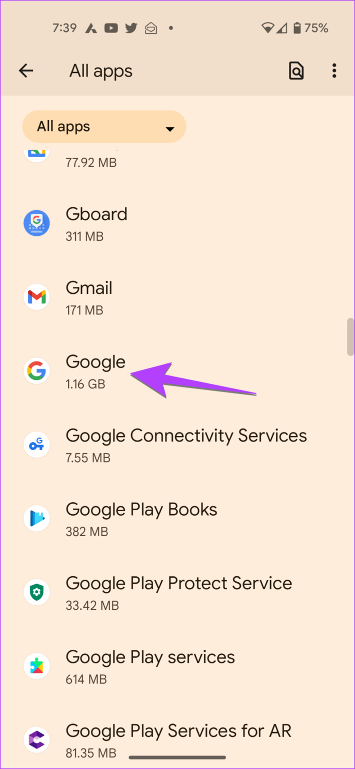 Android-Google-Settings-710x1536-1 كيفية إعادة تعيين تخطيط الشاشة الرئيسية على نظام Android بما في ذلك هواتف Samsung