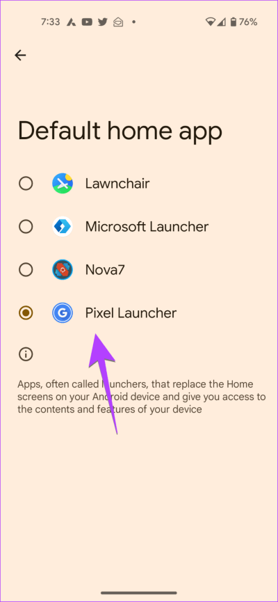 Android-Phone-Apps-Default-Home-Name-710x1536-1 كيفية إعادة تعيين تخطيط الشاشة الرئيسية على نظام Android بما في ذلك هواتف Samsung
