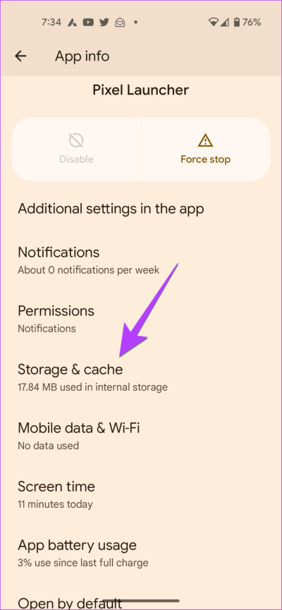 Android-Phone-Apps-DefaultLauncher-Storage-710x1536-1 كيفية إعادة تعيين تخطيط الشاشة الرئيسية على نظام Android بما في ذلك هواتف Samsung