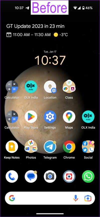 Android-Reset-home-screen-710x1536-1 كيفية إعادة تعيين تخطيط الشاشة الرئيسية على نظام Android بما في ذلك هواتف Samsung