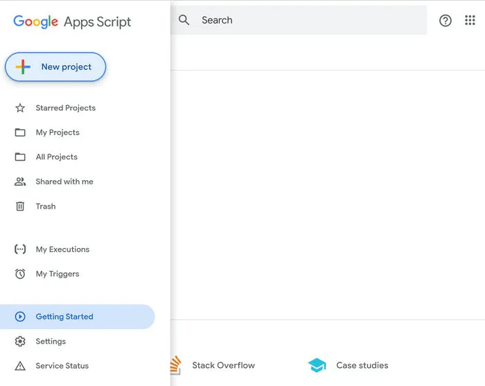 Automate-Gmail-New-Project.jpg أتمتة Gmail: ثمان برامج نصية مفيدة من Google لأتمتة Gmail