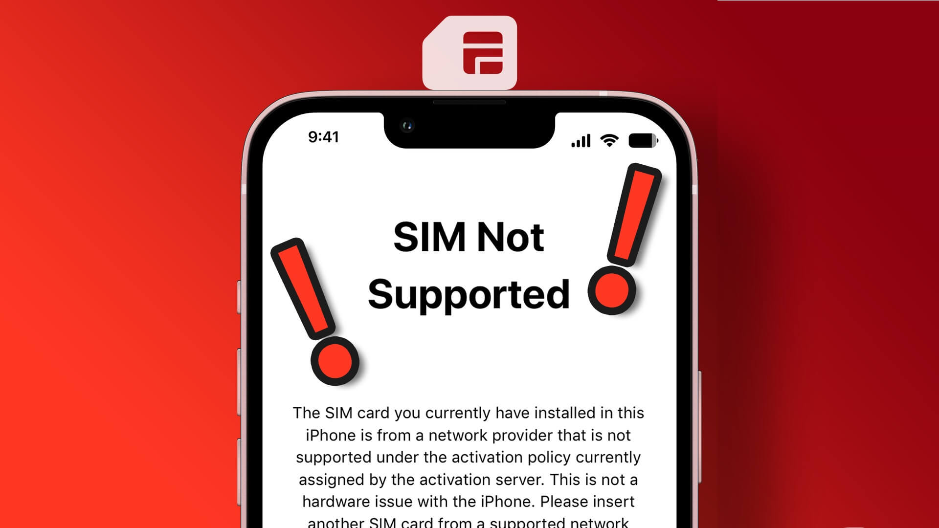 أفضل 8 طرق لإصلاح خطأ بطاقة SIM غير مدعومة و غير صالحة أو لا توجد بطاقة SIM على iPhone - %categories