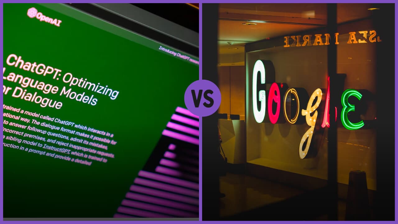 ChatGPT-vs.-Google ChatGPT مقابل بحث Google: أيهما يجب أن تختار ولماذا