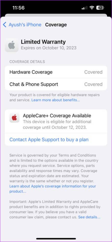 Check-Warranty-Coverage-474x1024-1-e1676672912198 أفضل 4 طرق للتحقق من ضمان جهاز iPhone الخاص بك