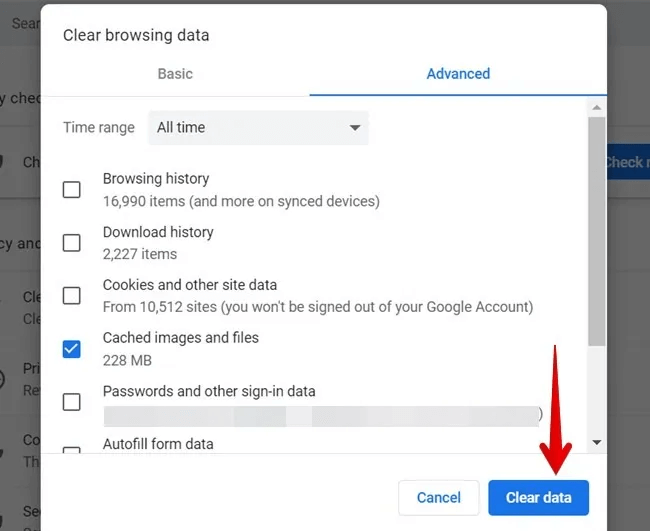 Chromebook-Chrome-Browsing-Data-Clear.jpg هل جهاز Chromebook بطيء؟ جرب هذه النصائح الـ 18 لتسريعه