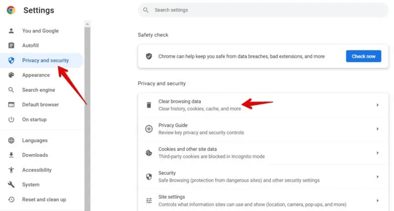 Chromebook-Chrome-CLear-data-800x428.jpg هل جهاز Chromebook بطيء؟ جرب هذه النصائح الـ 18 لتسريعه