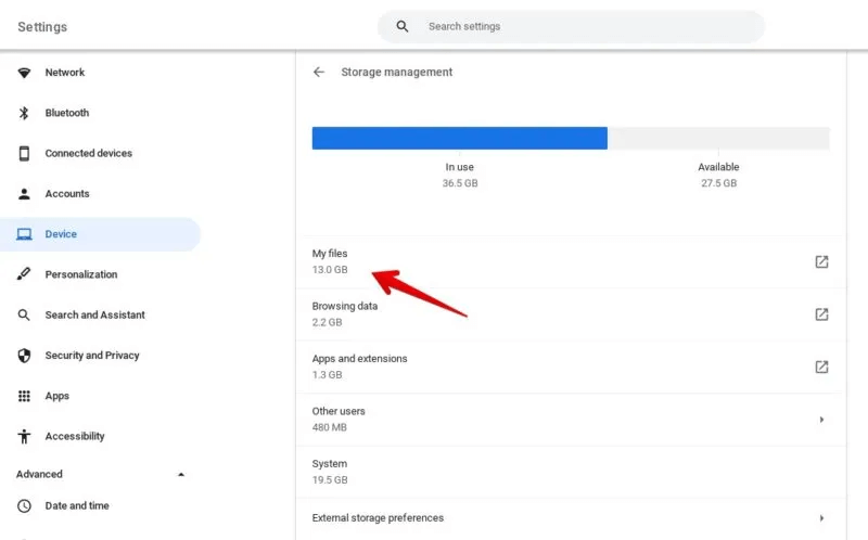 Chromebook-Storage-Management-Files-Check-800x498.jpg هل جهاز Chromebook بطيء؟ جرب هذه النصائح الـ 18 لتسريعه