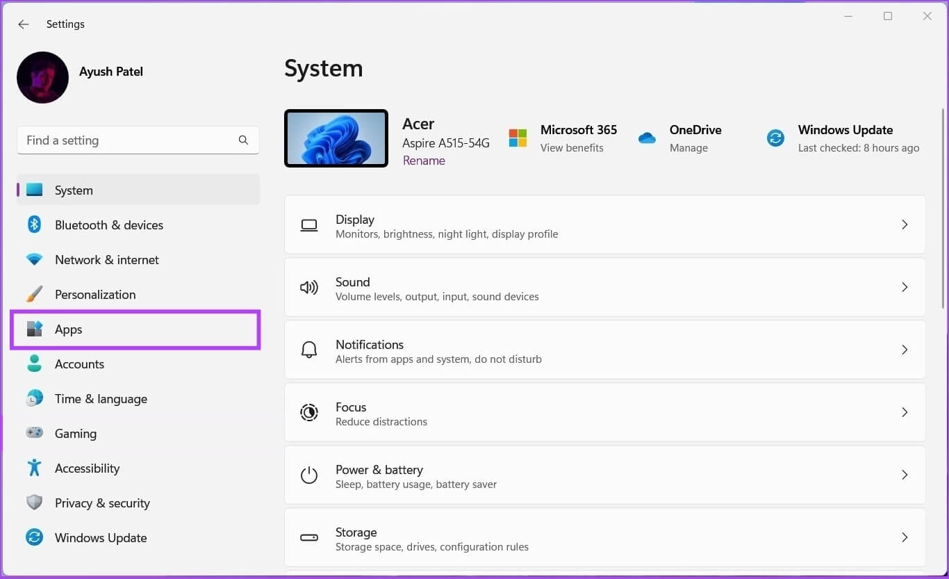 Click-on-apps-2 أفضل 7 طرق لإصلاح عدم عمل البث عبر Steam على Windows 11