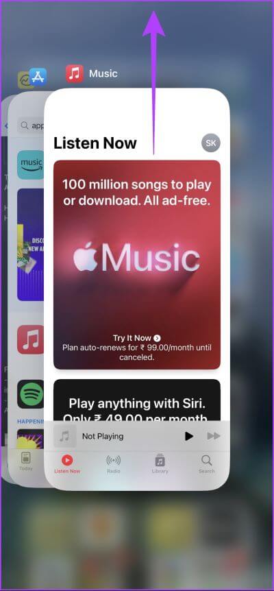 Close-Apple-Music 8 طرق لإصلاح خطأ المورد غير المتاح في Apple Music على iPhone