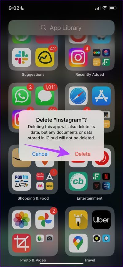 Confirm-Delete-1 13 طريقة لإصلاح عدم تحميل قصة Instagram على iPhone و Android