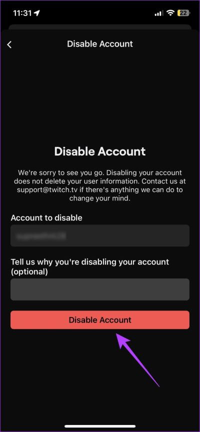 كيفية حذف حساب Twitch على الكمبيوتر الشخصي و iPhone و Android - %categories