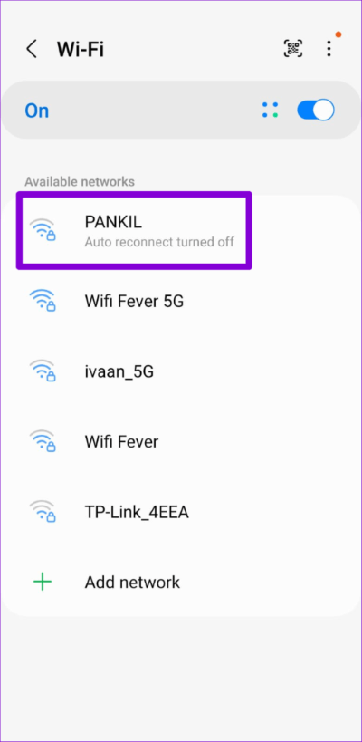 Connect-to-Wi-Fi-Network-on-Android-1-500x1024-1 أفضل 8 طرق لإصلاح عدم ظهور صفحة تسجيل الدخول إلى Wi-Fi على Android