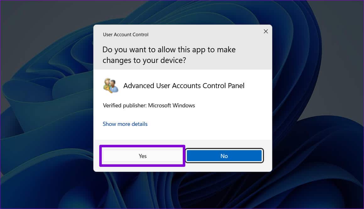 Control-Panel-UAC-Prompt-1 كيفية تسجيل الدخول تلقائيًا على Windows 11