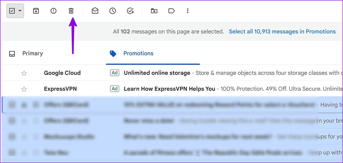 Delete-All-Promotion-Emails-in-Gmail-18 كيفية حذف جميع رسائل البريد الإلكتروني الترويجية في Gmail