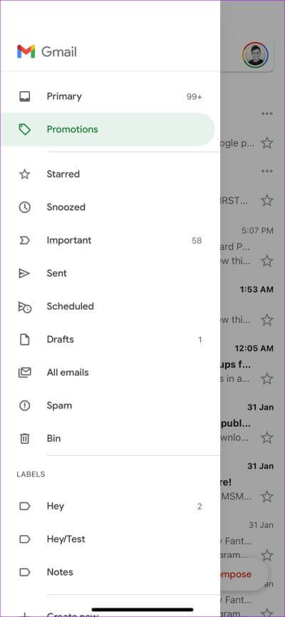 كيفية حذف جميع رسائل البريد الإلكتروني الترويجية في Gmail - %categories