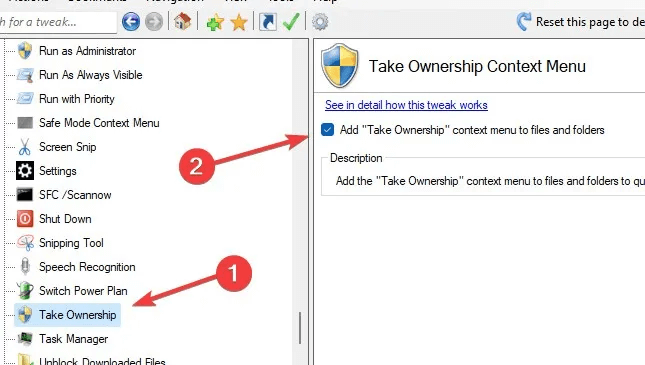 Delete-folder-take-ownership-context-menu.jpg كيفية فرض حذف الملفات غير القابلة للحذف في Windows