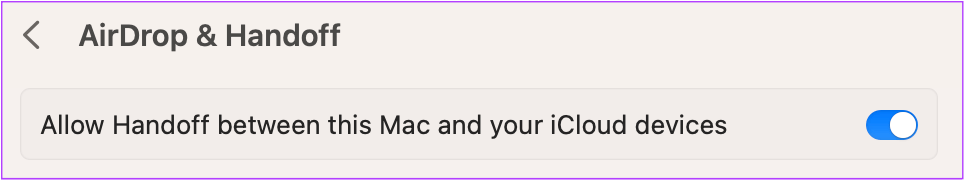 Disable-Handoff-on-Mac-2 13 طريقة لتوصيل iPhone بجهاز Mac وتسهيل سير عملك