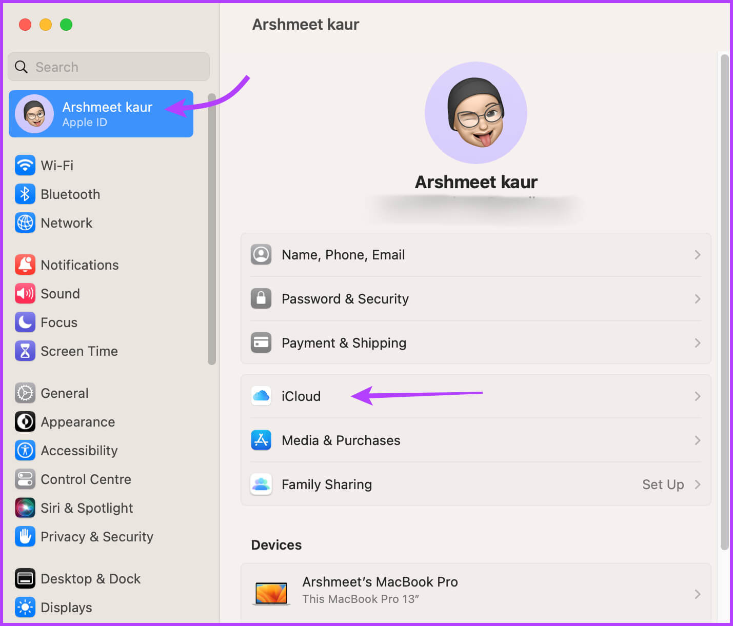 Disable-iCloud-sync-on-Mac-2 13 طريقة لتوصيل iPhone بجهاز Mac وتسهيل سير عملك