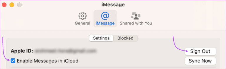 Disable-message-sync-from-iPhone-on-Mac-2-768x234-1 9 طرق لفصل iPhone عن جهاز Mac كليًا أو جزئيًا