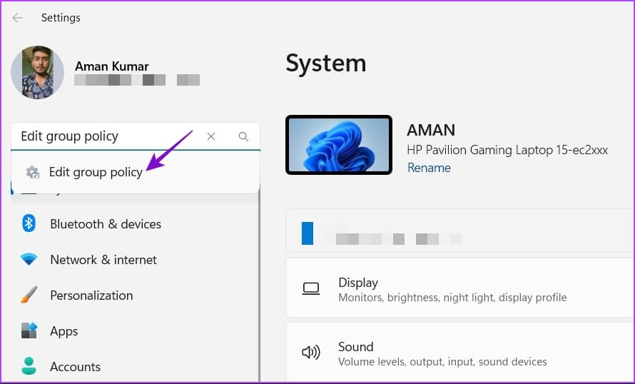Edit-group-policy-in-Settings أفضل 6 طرق لفتح محرر نهج المجموعة المحلي في Windows 11